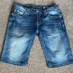 miss me biker shorts sixe 31 never worn